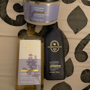 Bath & Body lavender vanilla